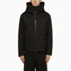 Herno Nylon Jacket With Hood And Side Pockets In Brown
