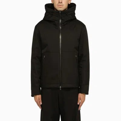 HERNO HERNO  BLACK NYLON JACKET