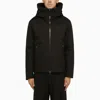 Herno Nylon Jacket With Hood And Side Pockets In Brown