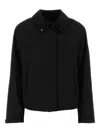 Herno Laminar Classic Long Sleeved Jacket In Black