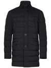 Herno Padded Coat In Black
