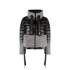 Herno Black Polyamide Full-length Jacket In Multi