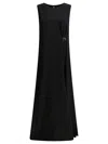 Herno Black Polyester Dress In Black