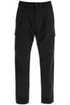 Herno Drawstring Tapered Trousers In Black