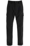 Herno Black Polyester Pants With Patch Pockets