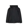 Herno Black Polyester Shell Jacket In Black