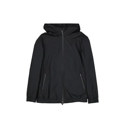 Herno Black Polyester Shell Jacket