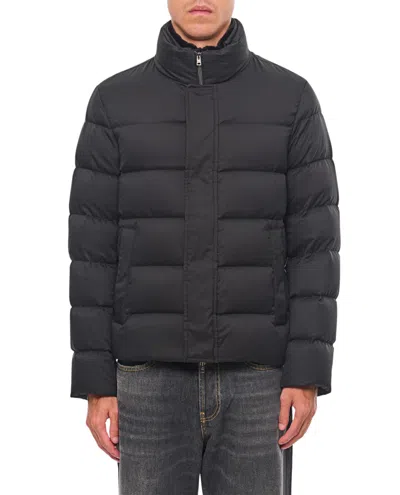 Herno Jacket Men Color Black In Animal Print