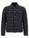 Herno Quilted Polyamide Down Jacket In Black