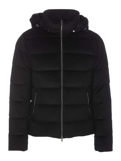 Herno Black Supermatt Bomber