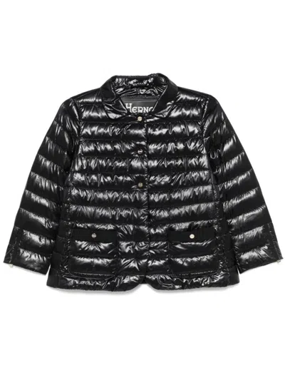HERNO BLACK ULTRALIGHT JACKET