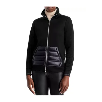 Herno Black Viscose Jackets & Women's Coat