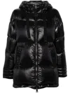 Herno Drawstring Hooded Jacket In Black