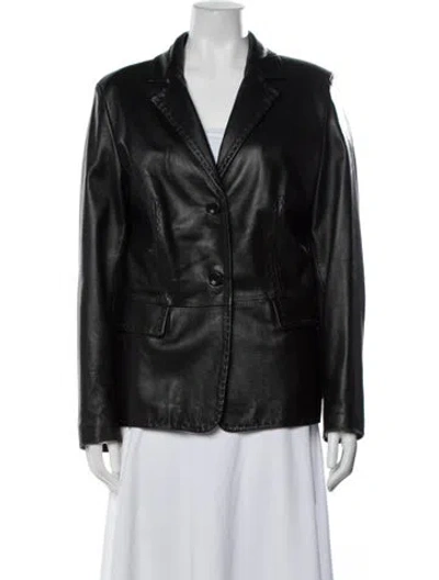 Pre-owned Herno Blazer In Black