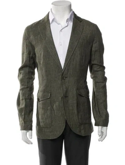 Pre-owned Herno Blazer In Green