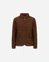 Herno Blazer In Virgin Wool�tweed In Brown