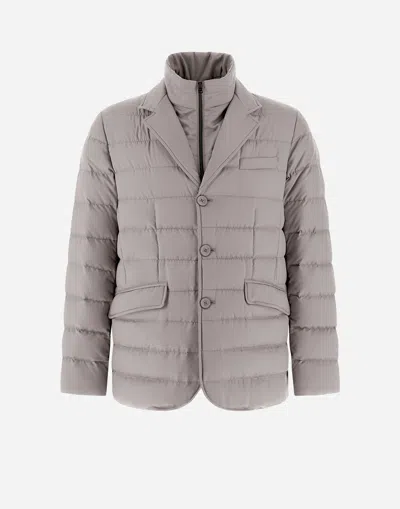 Herno Blazer In Arendelle In Dove Grey