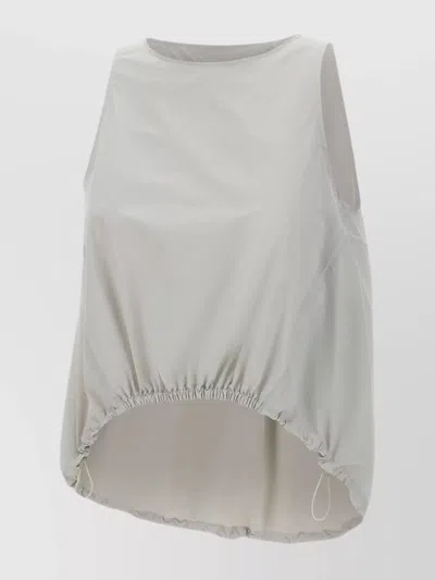 Herno Blouse In Technical Fabric In White