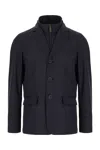 Herno Byronジャケット In Blu Navy