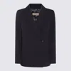 Herno Double-breasted Tailored Blazer In Blue