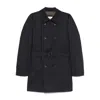 Herno Double-breasted Padded Stretch-shell Down Peacoat