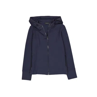Herno Blue Cotton Sweatshirt