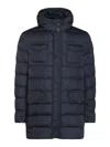 Herno Parka Chamonix Jackets Blue In Azul