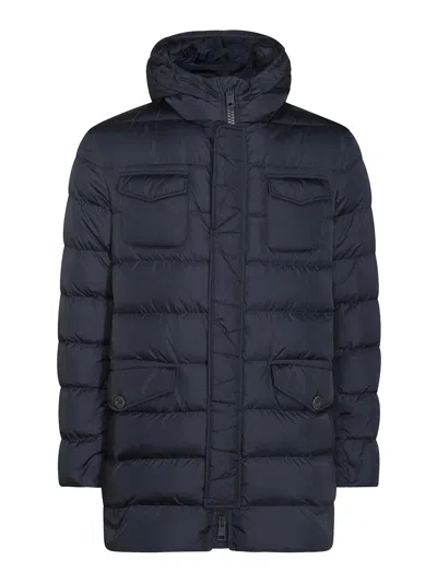 HERNO BLUE DOWN JACKET