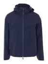 Herno Men Windstopper 2 Layers Jacket In Blue