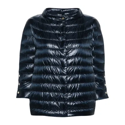 Herno Blue Jackets - Puffer Jackets Women