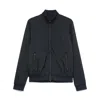 Herno `ecoage` Bomber Jacket In Black