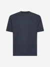 Herno Men Resort T-shirt In Cotton And Light Stretch Nylon