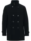 Herno Double-breasted Nylon Down Jacket