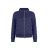 Herno Blue Polyamide Jackets And Coat In Blue