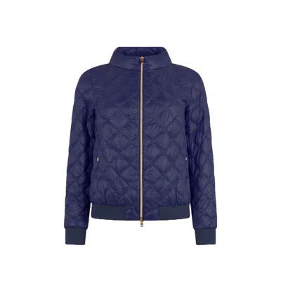 Herno Blue Polyamide Jackets And Coat