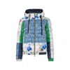 Herno Patchwork Puffer Jacket In Multi