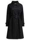 Herno Blue Polyester Wool Jacket In Black