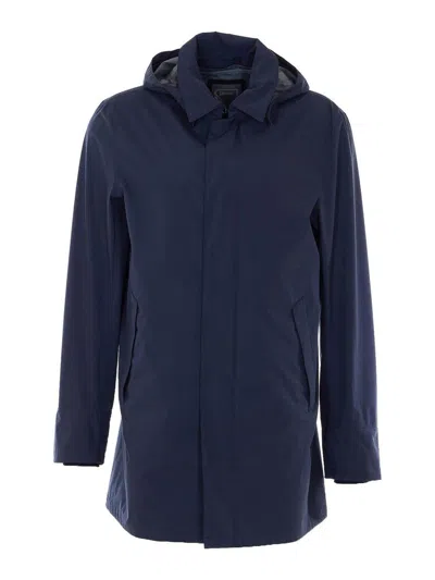 Herno Blue Raincoat