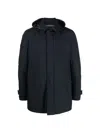 Herno Long Parka In 2-layer Windstopper In Black