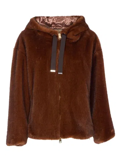 Herno Bomber In Brown
