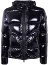 Herno "bomber Gloss" Jacket In Blue