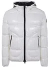 Herno "bomber Gloss" Jacket Clothing In White