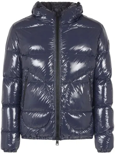 HERNO HERNO "BOMBER GLOSS" JACKET CLOTHING