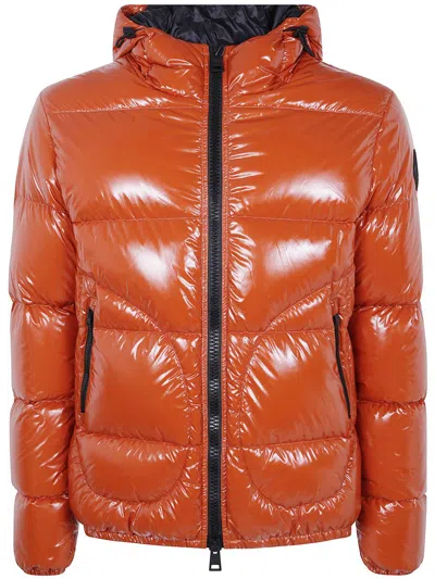 HERNO HERNO "BOMBER GLOSS" JACKET CLOTHING