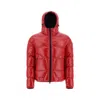 Herno Bomber Gloss Jacket Men In Red