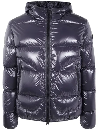 HERNO HERNO "BOMBER GLOSS" JACKET