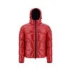 Herno Bomber Gloss Jacket Men In Red