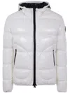 Herno Bomber Gloss Jacket In White