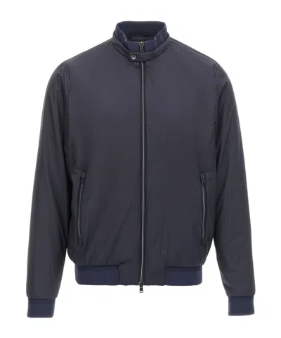 HERNO HERNO ZIP-UP BOMBER JACKET