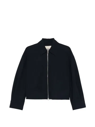 Herno Bomber Jacket In Blue